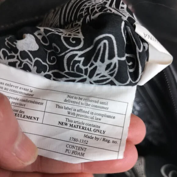 Joanel Black Leather Hobo Shoulder Bag with Studded Hardware – Canadian Design - Picture 4 of 14